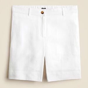 J. Crew White Mid-Rise Tailored Women's Shorts
